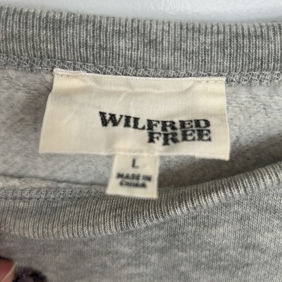 Wilfred Free Embroidered Sweatshirt - Picture 6 of 8